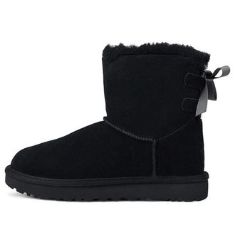 UGG (WMNS) UGG Mini Continuity Bow Fleece Lined Black 1110705-BLK