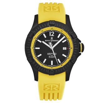 Revue Thommen Air speed Automatic Black Dial Mens Watch 16070.4678