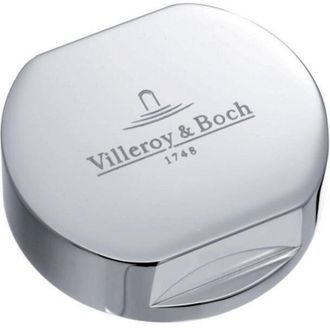 Villeroy & Boch Villeroy&boch - Pomo Para Mecanismo De 2 Cubetas De Lat&oacute;n Cromado