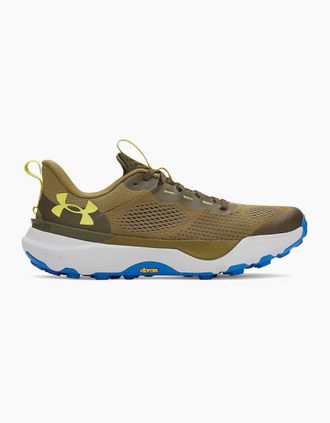 Under Armour Mens Infinite Pro Lace-Up Trail Runners - Green - Size: 11.5