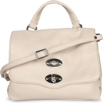 Zanellato Postina Daily Baby - Dames - Handtassen - Wit - ONE Size - Leer - Tassen