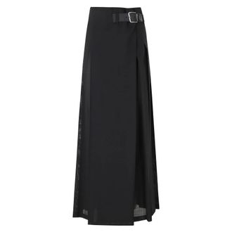 Department Five Gilles Long Kilt Skirt - - Skirts - Donna - Nero - XS