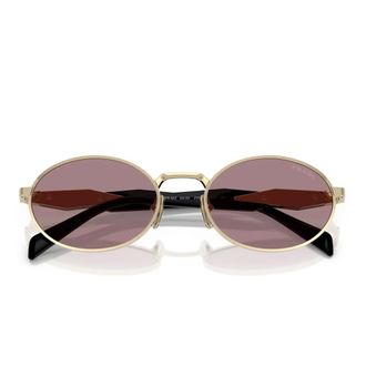 Prada Pr65Zs Zvn20I Sunglasses - unisex - Prada - Sunglasses - Yellow - 55 MM - Accessories