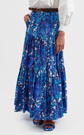 La DoubleJ Big Skirt Anemone Blue at Nordstrom, Size X-Small
