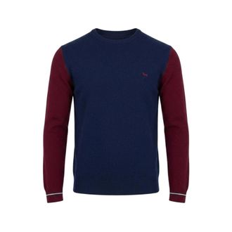 Harmont & Blaine Jersey de cuello redondo - Knitwear - Hombre - Azul - XL
