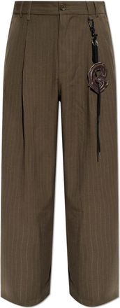 Song for the Mute Pantalones de Raya Diplom&aacute;tica - Trousers - Hombre - Marr&oacute;n - L
