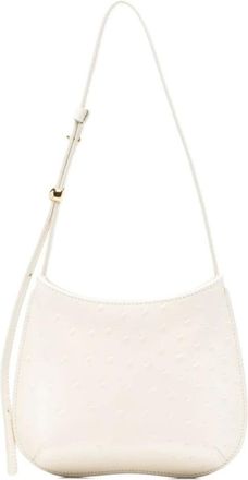 Jacquemus Shoulder Bags, female, White, Size: ONE SIZE Le Petit Bisou Shoulder Bag