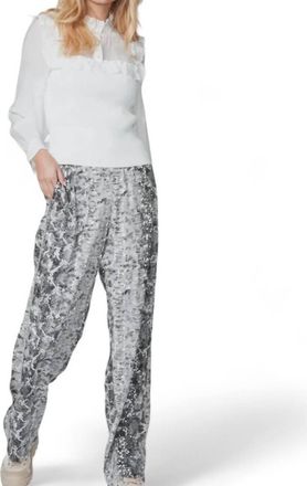 N&Uuml; Denmark Olisa Trousers In Statue Mix