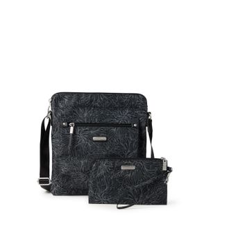Baggallini Go Bagg Crossbody Bag with RFID Wristlet