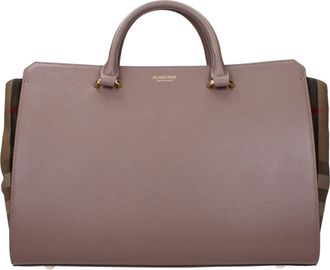 Burberry Damens Handtaschen Grau/Nerzleder