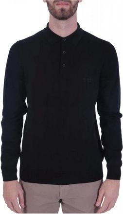 HUGO BOSS Hombre, Camisetas, Negro, Talla: M