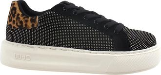 Liu Jo Sneakers - Dames - Sneakers - Zwart - 38 EU - Leer - Schoenen