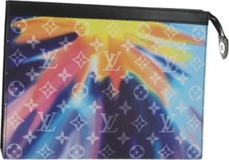 Louis Vuitton Pre-owned Clutches, female, Multicolor, Size: ONE SIZE Pre-owned Clutch Bag