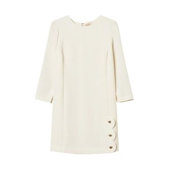 Twinset Dames, Jurken, Wit, Maat: M