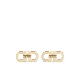 Ferragamo Double Gancini Earrings