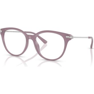 Michael Kors 54mm Round optical glasses in Violet at Nordstrom