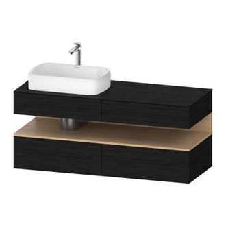 Duravit Qatego Consola Mueble Bajo Lavabo, 2 Extensiones, 2 - Duravit