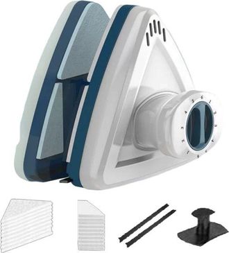 OEM Limpiacristales Magn&eacute;tico De Doble Cara, 6-40 Mm, 6 Ajustes Regulables, Herramienta De Limpieza Magn&eacute;tica