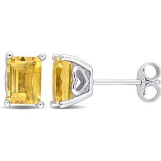 Delmar Citrine Stud Earrings in Yellow at Nordstrom Rack