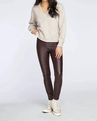 Gentle Fawn Donovan Leggings In Espresso