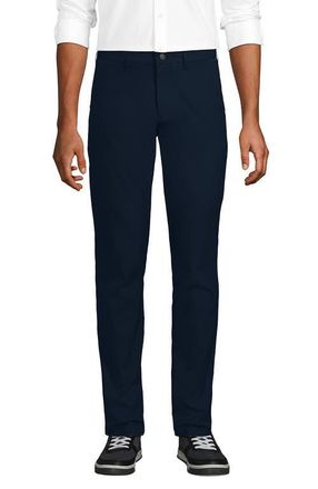 Lands End Slim Fit Performance Pant in Radiant Navy at Nordstrom, Size 3832