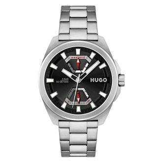 HUGO BOSS Hugo Herenhorloge Kwarts Grijs