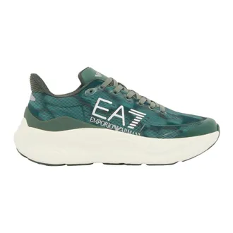 Emporio Armani Sneakers, male, Green, Size: 11 US Sneakers
