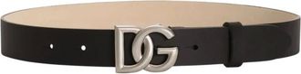 Dolce & Gabbana Heren, Accessoires, Zwart, Maat: L Leer