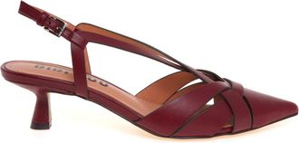 Bibi Lou Schoenen, Dames, Rood, 37 EU, Leer, Nolia Slingback