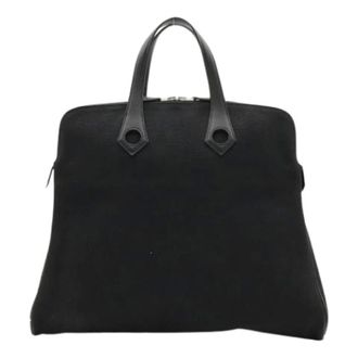 Herm&egrave;s Pre-owned Vintage Tote Bag - Dames - Pre-owned - Zwart - Maat: ONE Size