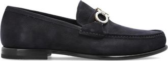 Ferragamo Schoenen, Heren, Blauw, 40 EU, Su&egrave;de, Avril Loafers