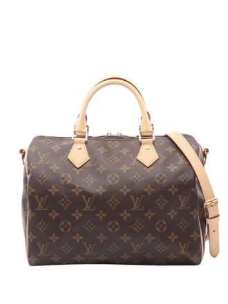 Louis Vuitton 2021-2025 Monogram Speedy Bandouliere 30 satchel - Brown