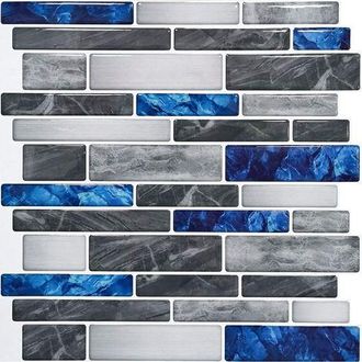 OEM 10 Piezas De Azulejos Autoadhesivos De M&aacute;rmol De Alta Calidad Para Salpicaderos De Cocina, 30 X 30 Cm