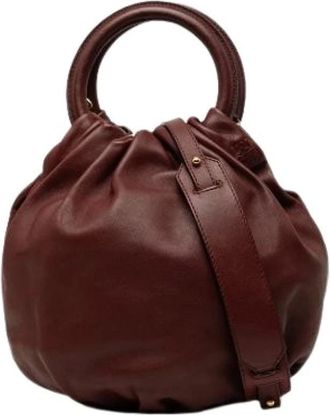 Loewe Pre-owned Satchel - - Pre-owned - Donna - Marrone - ONE SIZE
