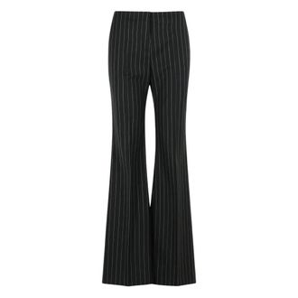 Sportmax Visino Wide Trousers - female - Sportmax - Wide Trousers - Black - 2XS - Trousers
