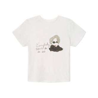 Re/Done Dames, Tops, Wit, Maat: XS