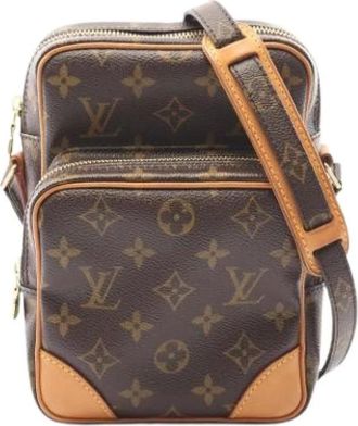Louis Vuitton Pre-owned Cross Body Bags, female, Brown, Size: ONE SIZE Pre-owned Cross Body Bag