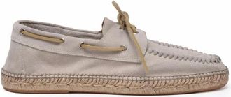 Eleventy Espadrilles - Heren - Bootschoenen - Beige - 45 EU - Leer - Schoenen