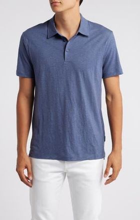 BOSS Pitton Wool Blend Polo in Navy at Nordstrom Rack, Size Xx-Large