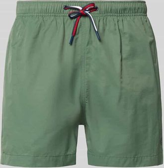 Mc Neal Badehose mit elastischem Bund und Tunnelzug in Dunkelgruen, Gr&ouml;&szlig;e XXL