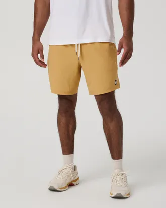Vuori Clothing Kore Shorts Unlined 7 | Brass | XS, Size Extra Small