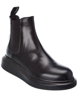 Alexander McQueen Alexander Mcqueen Contrast Leather Chelsea Boot