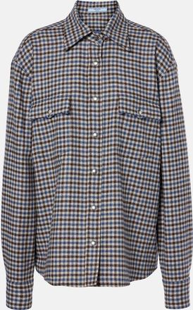 Prada Checked wool shirt