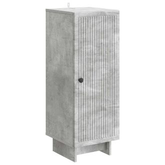 vidaXL Aparador Gris Hormig&oacute;n 33 X 34,5 X 90 Cm Madera De Ingenier&iacute;a Vidaxl
