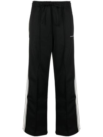 P.A.R.O.S.H. logo-embroidered drawstring track pants - Black