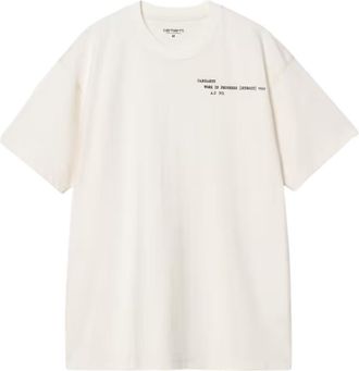 Carhartt Work in Progress Off White Cotton T-shirt