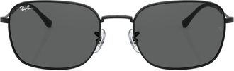 Ray-Ban tinted-lenses square-frame sunglasses - unisex - Metal - 57 - Black