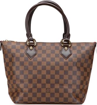 Louis Vuitton Pre-owned Tote Bags, female, Brown, Size: ONE SIZE Pre-owned Leather Tote Bag