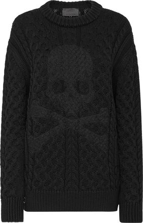 Philipp Plein Pullover Ronde Hals Skull