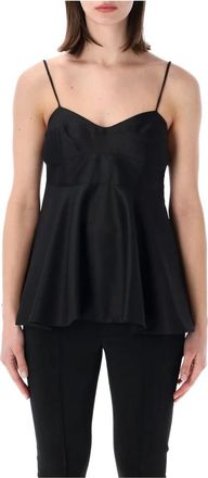 R&oacute;he Bustier Top - Dames - Tops zonder mouwen - Zwart - S - Polyester - Tops